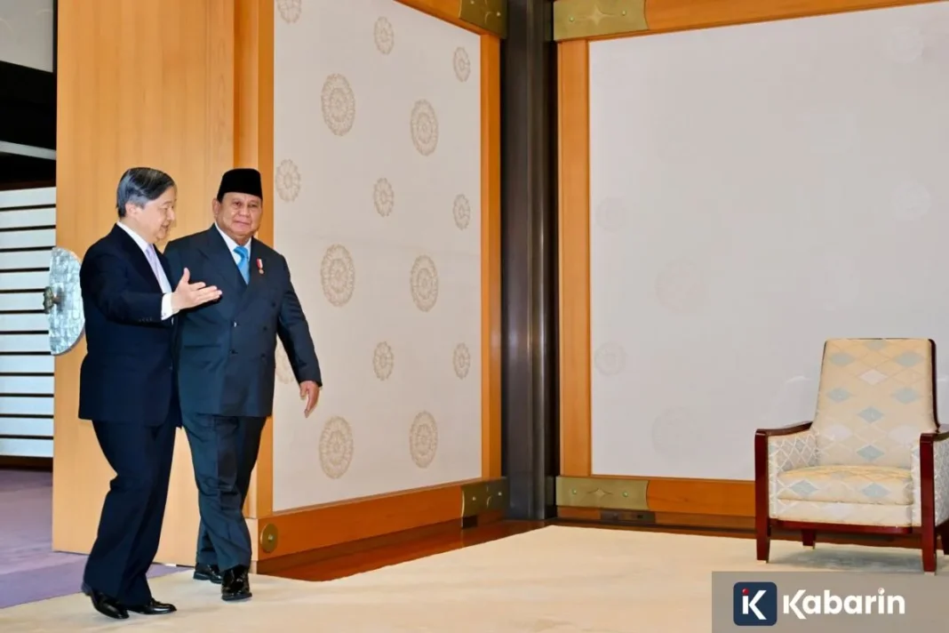 Prabowo Temui Kaisar Naruhito untuk Memperkuat Persahabatan Indonesia-Jepang