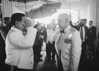 Prabowo Kenang Try Sutrisno Prajurit dan Pemimpin Utamakan Tanah Air