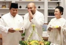 Prabowo Rayakan Idul Fitri sekaligus Syukuran Ulang Tahun Putranya