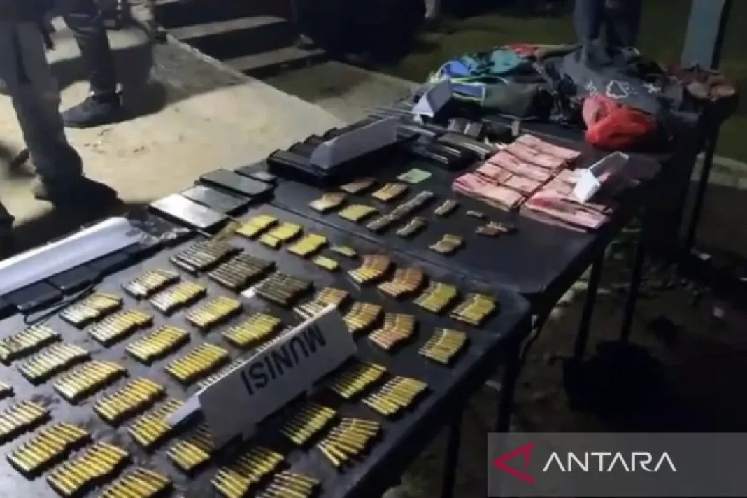 Tim gabungan amankan 561 butir amunisi milik KKB Aibon Kogoya