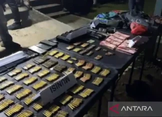 Tim Gabungan Amankan 561 Butir Amunisi Milik KKB Aibon Kogoya