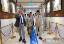 Wamenhaj Tinjau Kesiapan Layanan Kesehatan Haji di Makkah