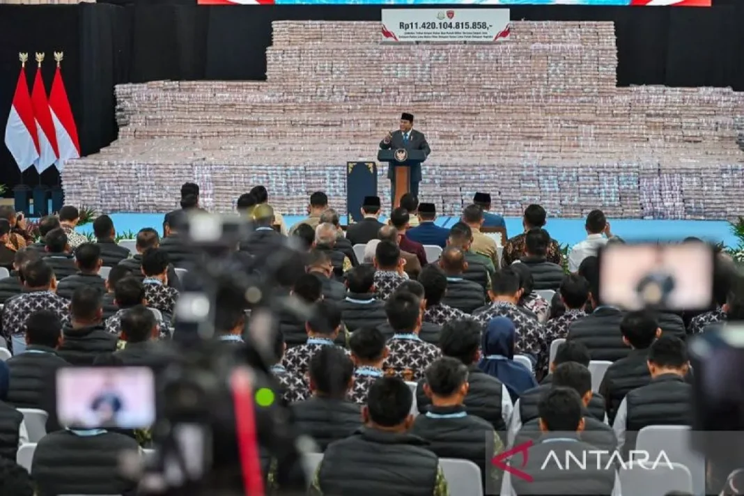 Prabowo tegaskan hukum jadi instrumen utama jaga kekayaan negara