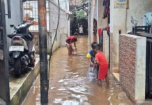 Banjir masih Genangi 11 RT di Jaksel, Ketinggian capai 1,3 Meter