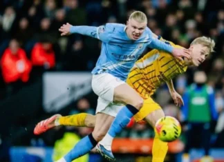 Erling Haaland Raih Penghargaan Sepatu Emas Liga Inggris 2025/26