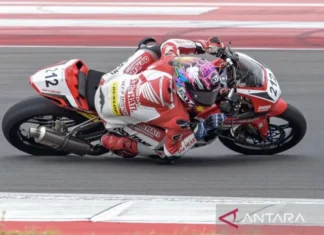 Kiandra Ramadhipa Tempati Posisi Kelima Klasemen Moto3 Junior 2026
