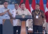 Merasa selalu Didukung Buruh Prabowo Bersumpah Sejahterakan Rakyat