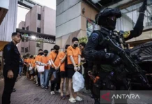 Polri Titipkan 320 WNA Kasus Judi Online Hayam Wuruk ke Kemenimipas