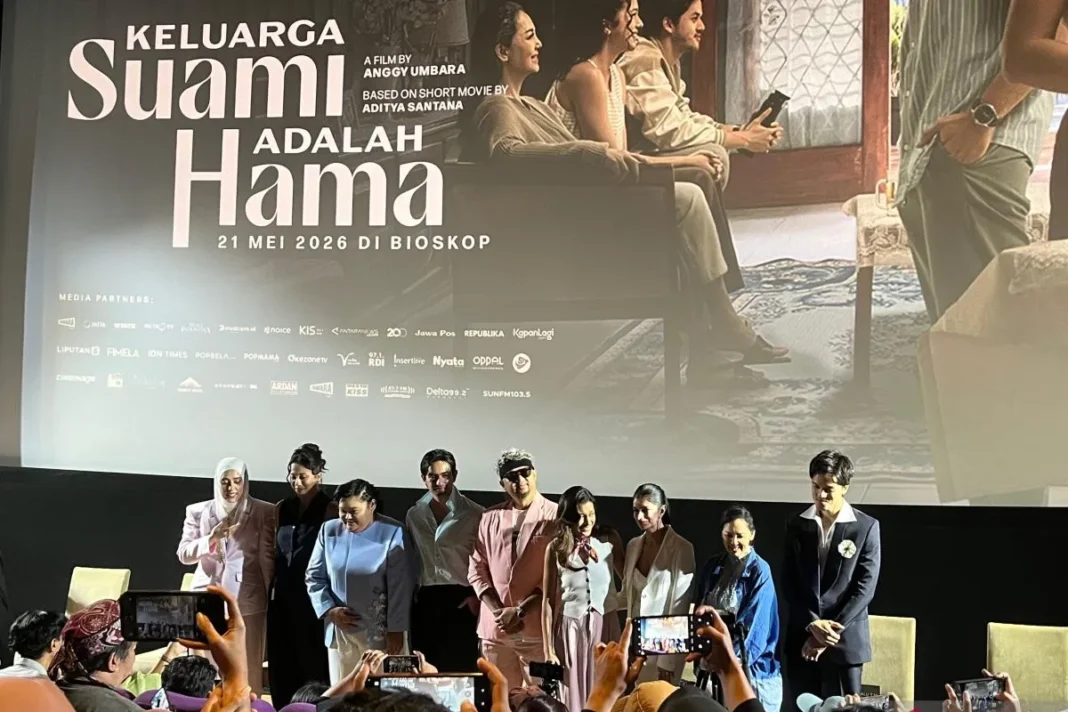 Potret konflik rumah tangga dalam film Keluarga Suami Adalah Hama