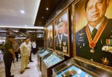 Prabowo Resmikan Renovasi Museum dan Perpustakaan Seskoad di Bandung