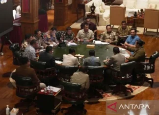 Prabowo Pimpin Ratas di Hambalang Bahas Pendidikan hingga Pertahanan