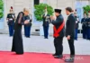 Semalam, Presiden Prabowo Hadiri Jamuan Santap Malam di Istana Elysee Paris
