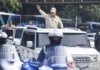 Presiden Prabowo Hadiri Perayaan Hari Buruh Internasional di Monas