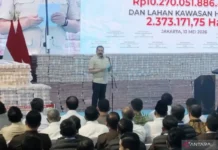 Satgas PKH Serahkan 2,37 Juta Hektare Lahan Kawasan Hutan ke Negara