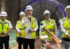 Wapres Gibran Tinjau Progres MRT Fase 2A, Pastikan Beroperasi 2027