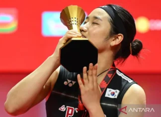 An Se-young Pertahankan Gelar Juara Indonesia Open