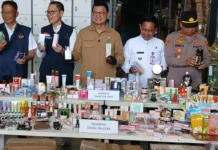 BPOM RI Temukan Dua Juta Pieces Kosmetik Ilegal asal China