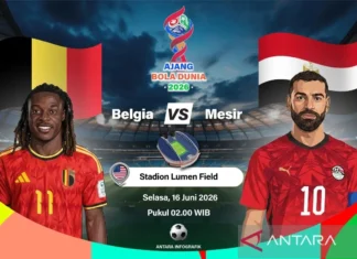 Belgia Terhindar dari Kekalahan setelah Imbang 1-1 Lawan Mesir