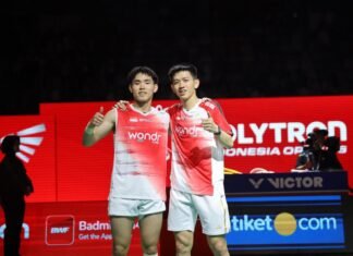 Jadwal Siaran Langsung Final Indonesia Open 2026, Menanti Jonatan Christie dan Raymond/Joaquin Pecah Telur