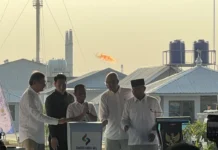 Menteri Bahlil Resmikan Mini LNG Plant di Tuban Jatim