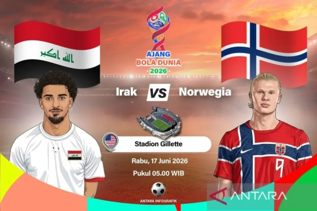 Norwegia bungkam Irak 4-1, Haaland cetak dwigol pada debut Piala Dunia