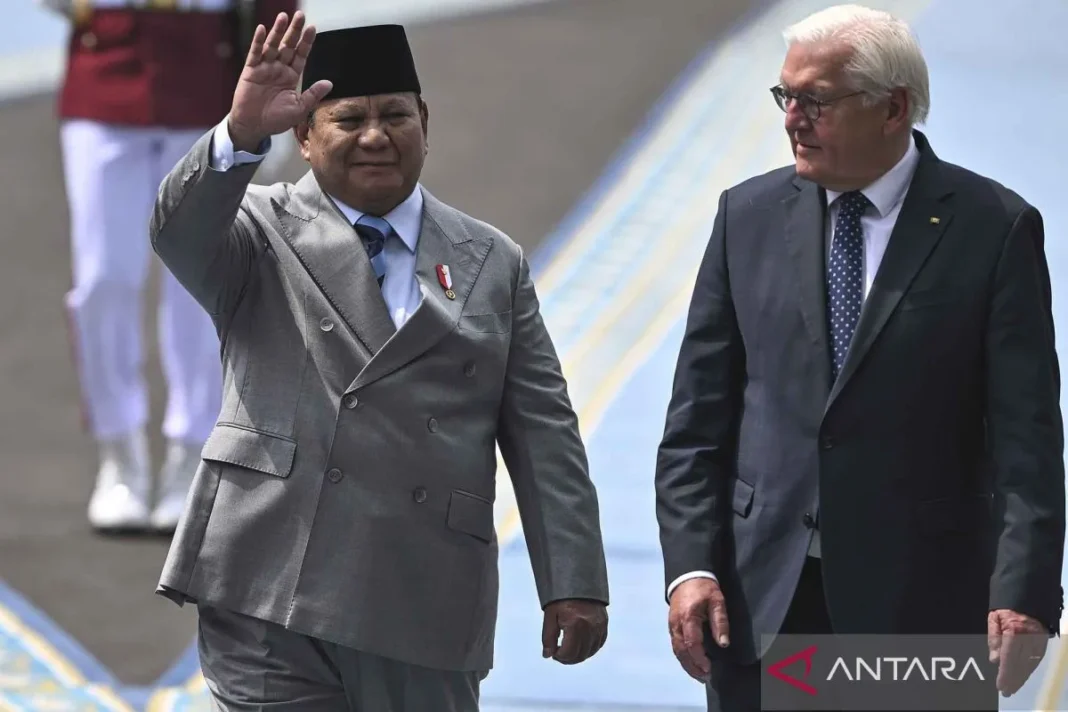 Prabowo Kunjungan Presiden Jerman penting di tengah dinamika global