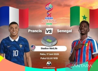 Prancis Buka Grup I dengan Kemenangan 3-1 atas Senegal