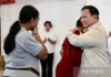 Presiden Minta Siswa SR Belajar Giat dan selalu Sopan