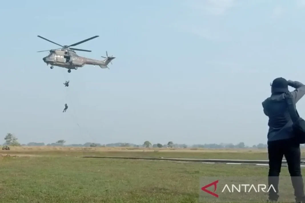 TNI AU uji respons bencana melalui latihan Reksa Siaga di Majalengka