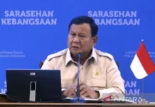Tutup Sarasehan Kebangsaan, Prabowo Terima Usulan dari Akademisi