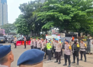 706 Personel Disiagakan untuk Amankan Unjuk Rasa di Jakarta Pusat