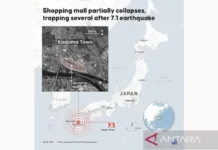 Ahli Duga Gempa M7,1 Jepang Disebabkan Tekanan Sesar Lama