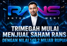 Underwriter Saham Trimegah Sudah Mulai Menjual Kepemilikanya di Rans Entertainment