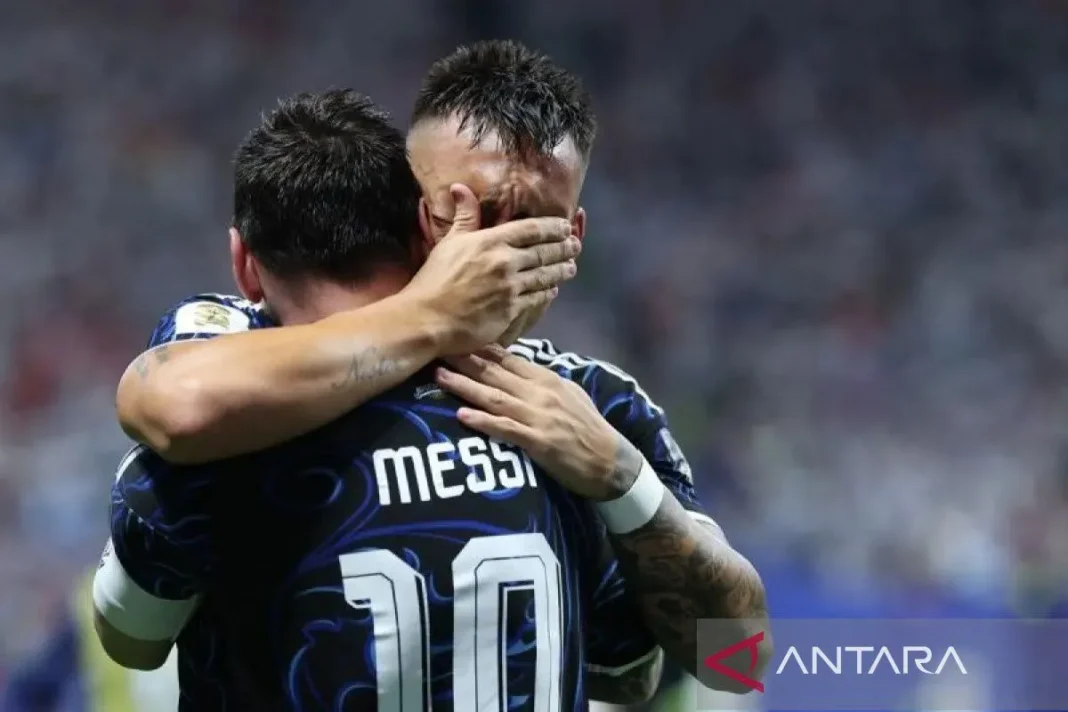 Lionel Messi sebut Argentina bisa ke final berkat kerja keras