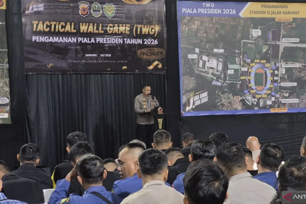 Polda Jabar siagakan 1.500 personel gabungan amankan Piala Presiden