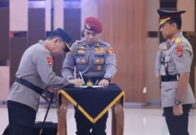 Polri Gelar Upacara Kenaikan Pangkat, Empat Perwira dapat Bintang Tiga