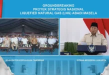 Prabowo: LNG Abadi Masela Proyek Penting yang Ditunggu Tiga Dekade