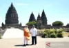 Prabowo dan Modi Naik Heli Lihat Candi Prambanan dari Ketinggian