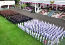 Prabowo Hargai Pengorbanan Orang Tua Perwira TNI-Polri
