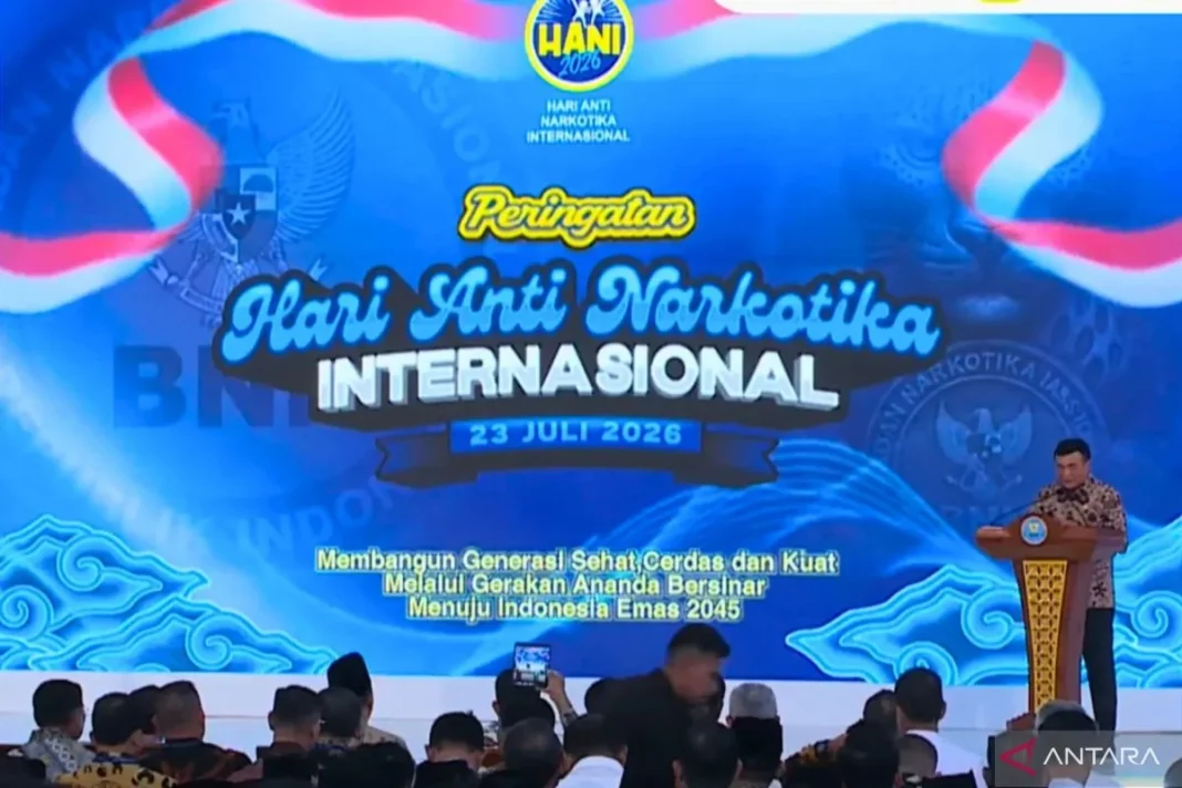 Prabowo sebut Pemberantasan narkoba investasi strategis menuju Indonesia Emas