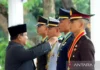 Prabowo Sematkan Tanda Pangkat Kepada Empat Penerima Adhi Makayasa