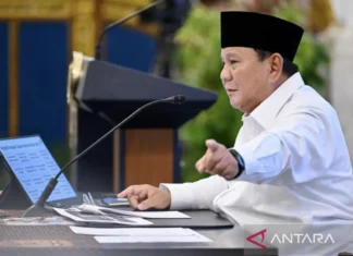 Prabowo Tegaskan Pemerintah terus Berantas Korupsi