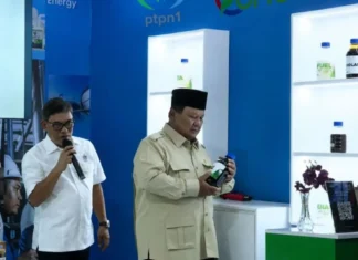 Presiden Prabowo Tinjau Hilirisasi Bioetanol PTPN I, Perkuat Ketahanan Pangan dan Energi Nasional