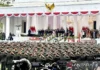 Presiden Prabowo Lantik 1.177 Perwira TNI-Polri di Istana Merdeka