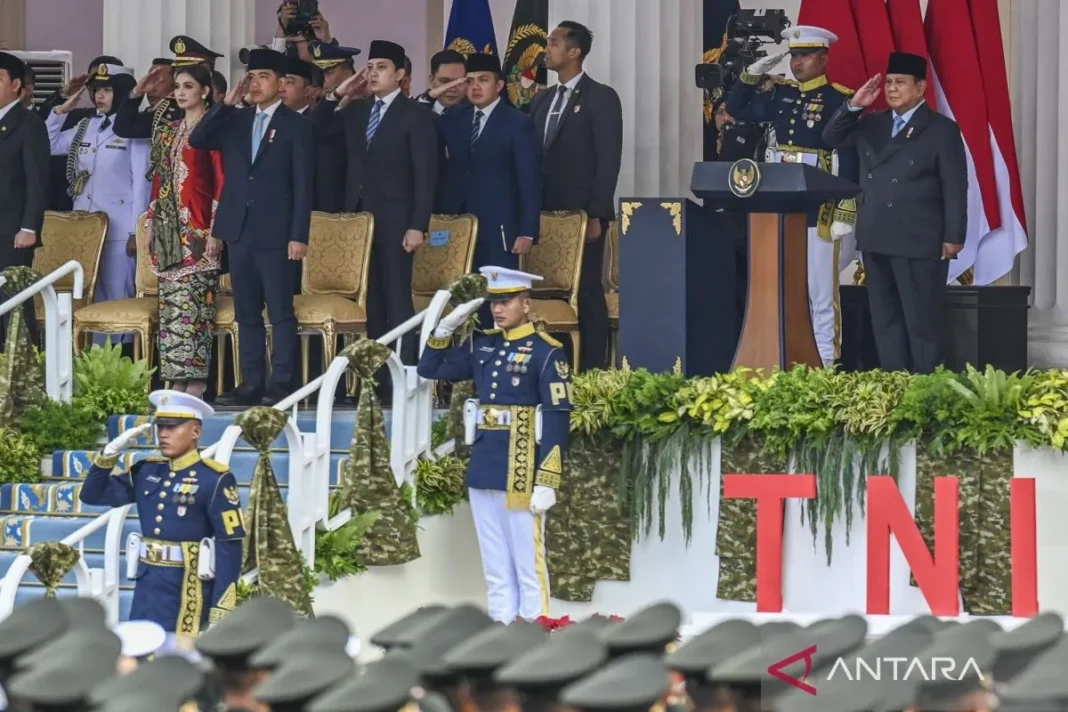 Presiden minta perwira baru TNI Polri jujur berani dan adil