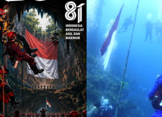 6 Upacara Bendera 17 Agustus 2026 Paling Unik di Indonesia, dari Dalam Goa hingga Laut
