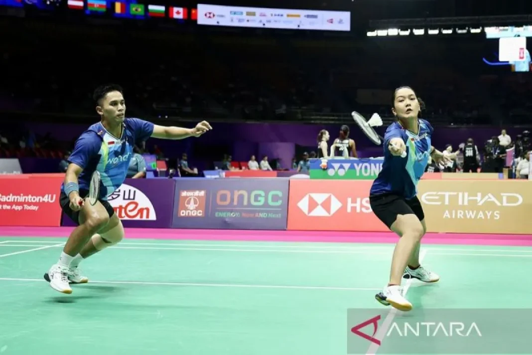 Amri Nita tumbangkan juara All England untuk ke perempat final