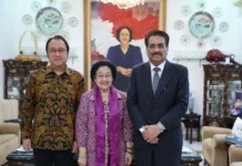 Dubes Yaman Temui Megawati Bahas Situasi Timur Tengah