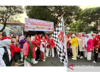 Gaungkan Tempe Goes to UNESCO, Kowani Gelar Fun Walk 10.000 Langkah