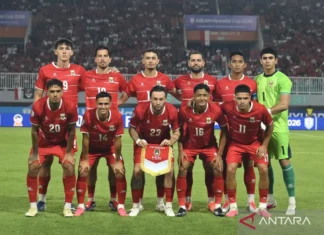 Sedih, Indonesia Hanya Bisa Bermain Imbang 1-1 kontra Singapura